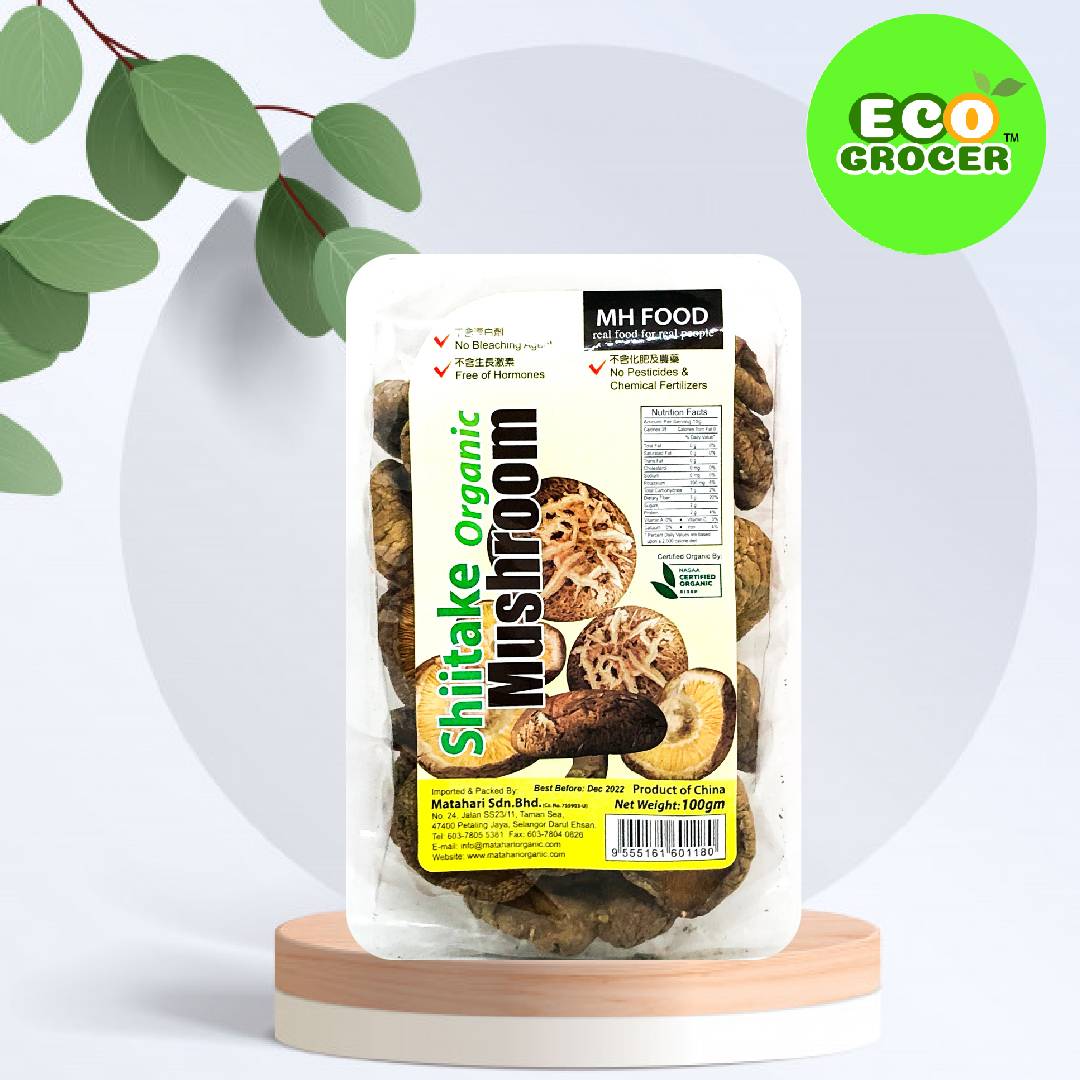 Matahari Organic Shitake Mushroom 有机香菇 100g