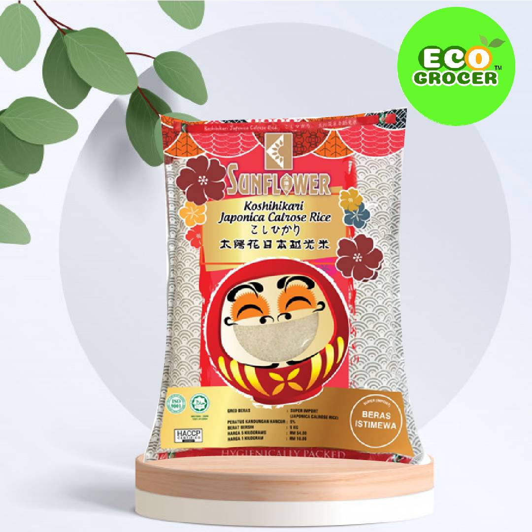 Sunflower Rice 5kg (Basmathi, Basmathi Queen, Calrose Rice , Embryo