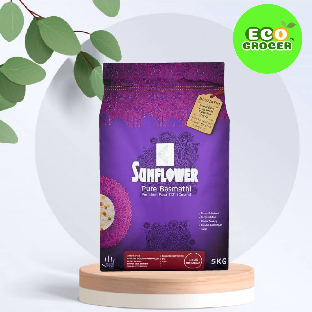 Sunflower Rice 5kg (Basmathi, Basmathi Queen, Calrose Rice , Embryo