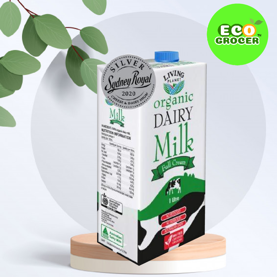 Living Organic Dairy Milk Full Cream 有机牛奶全脂 1L